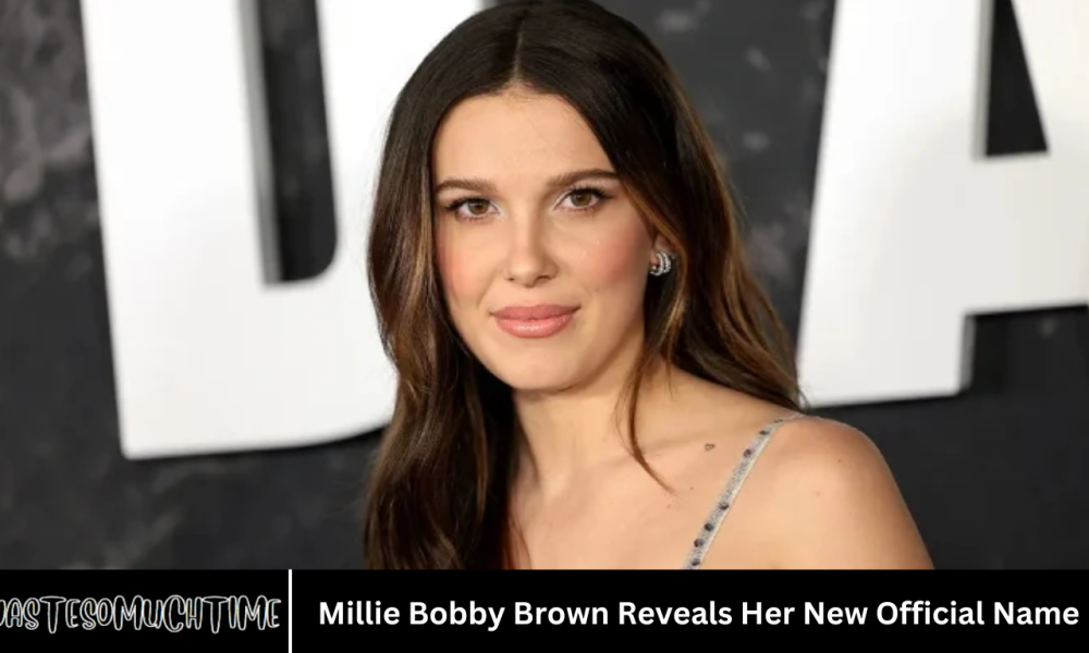 Millie Bobby Brown Reveals Her New Official Name